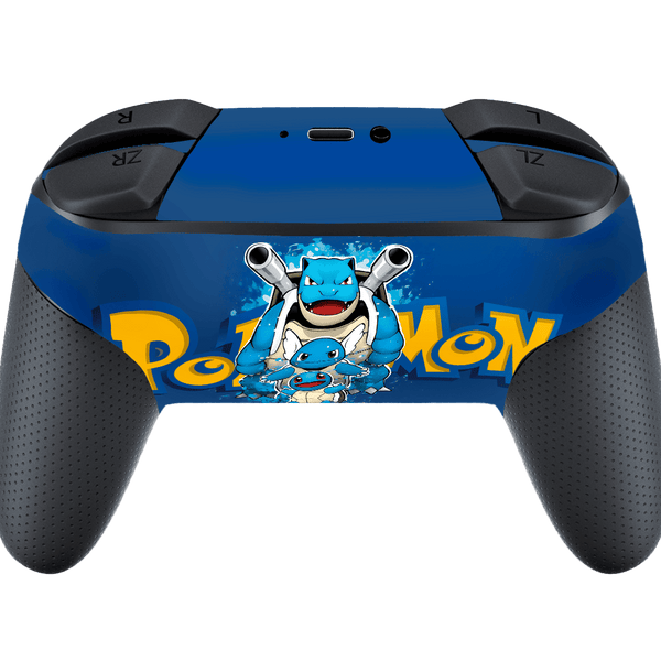 Pokemon Squirtle Skin Nintendo Switch Pro Controller Xonebrand