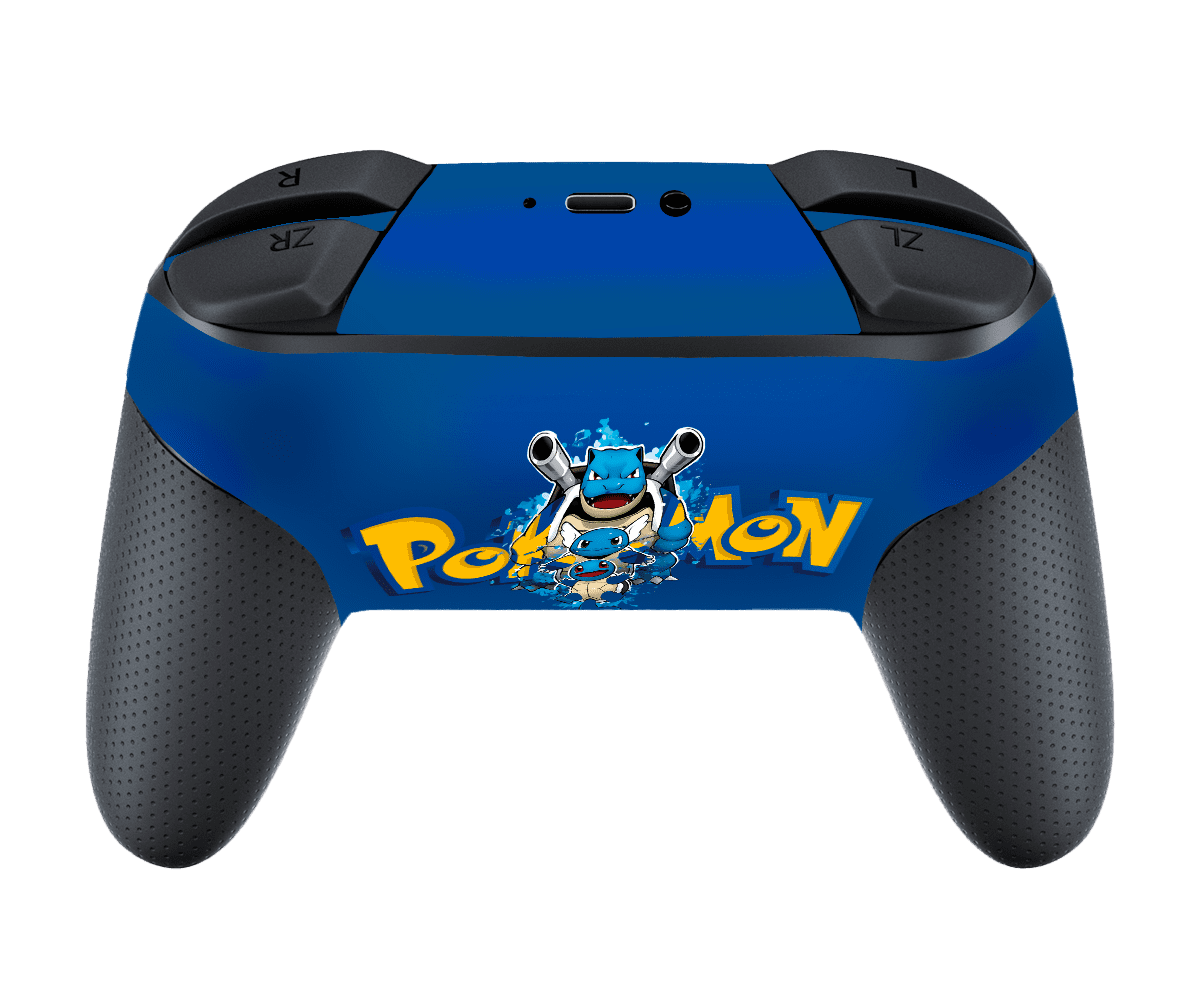 Pokemon Squirtle Skin Nintendo Switch Pro Controller