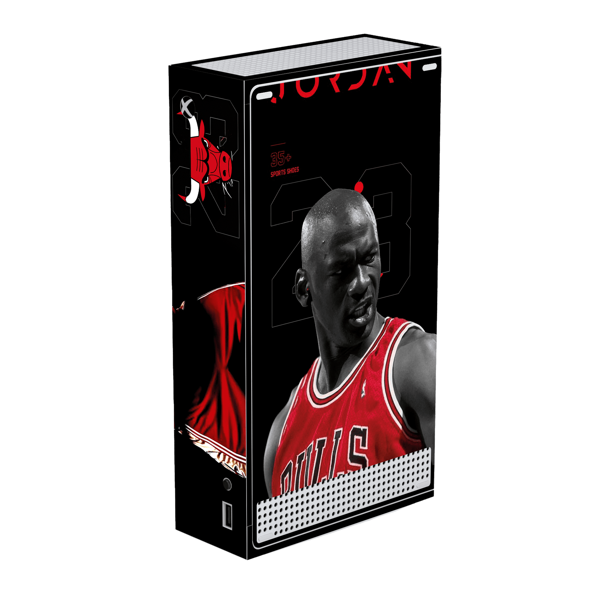 Chicago Bulls Jordan Xbox Series S Bundle Skin