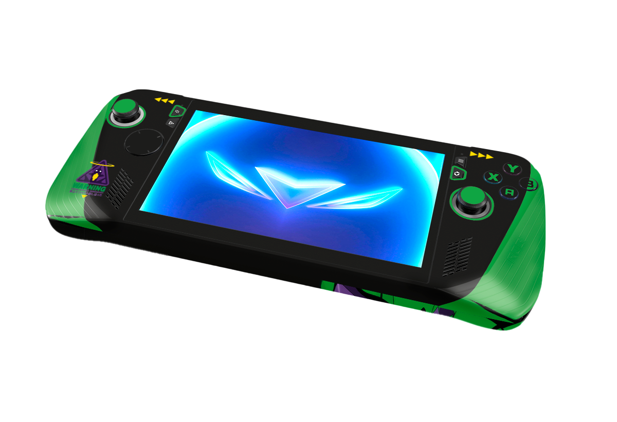 Evangelion Eva-01 Asus Rog Ally X Handheld Gaming Computer Skin