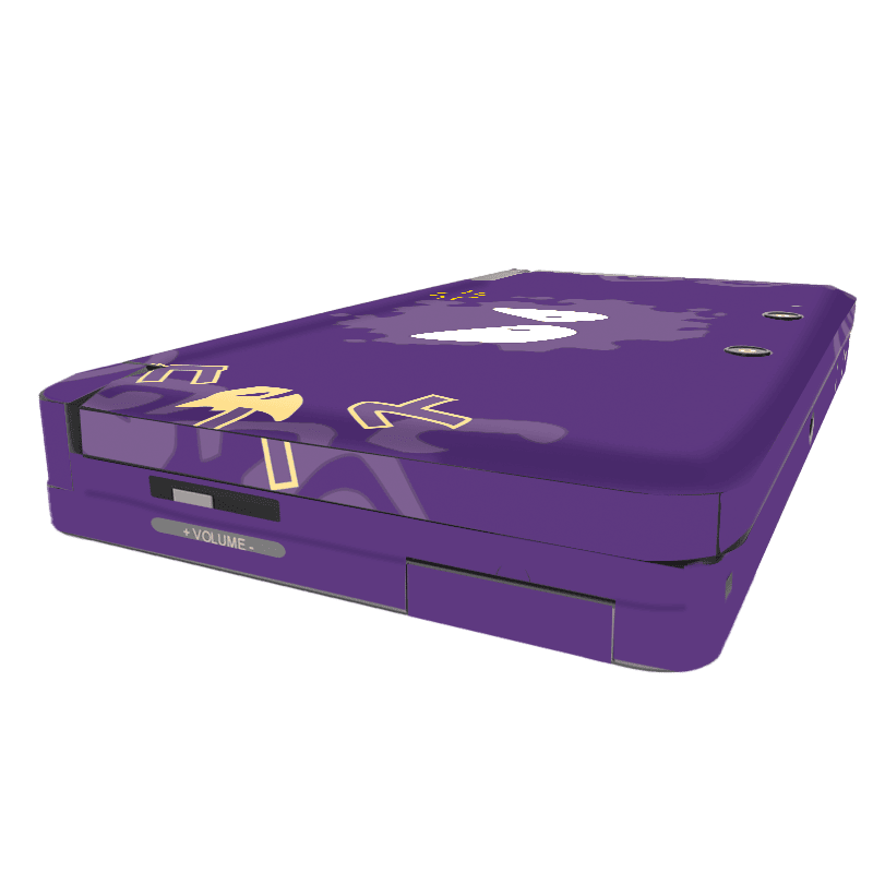 Skin para Nintendo 3Ds edición Pokemon Gastly – Xonebrand