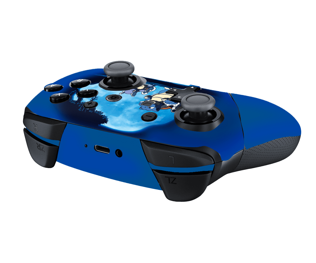 Pokemon Squirtle Skin Nintendo Switch Pro Controller