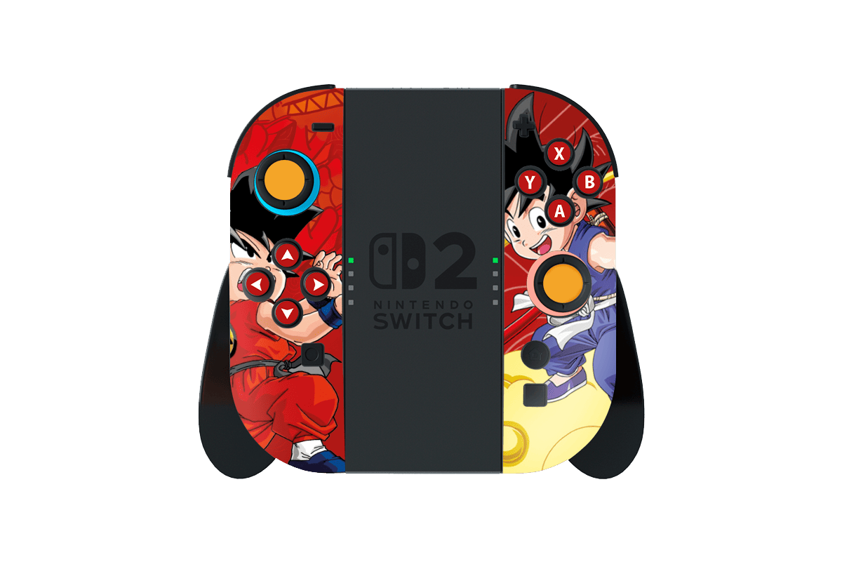 Dragon Ball Goku Skin Nintendo Switch 2 (2025) Xonebrand