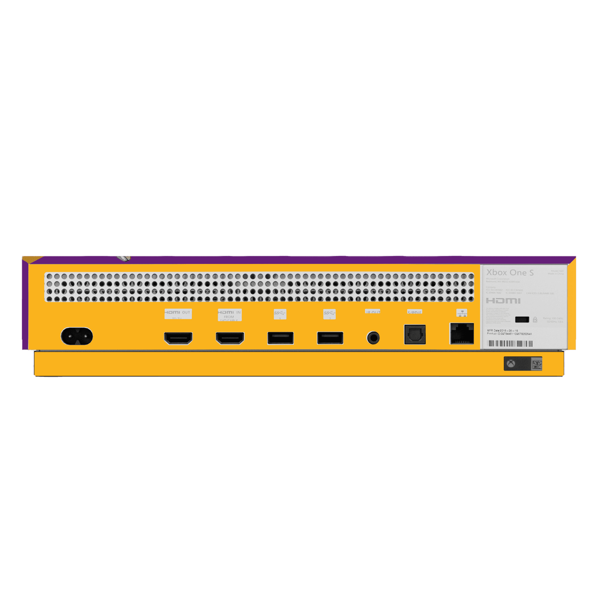 Lakers Skin Xbox One S