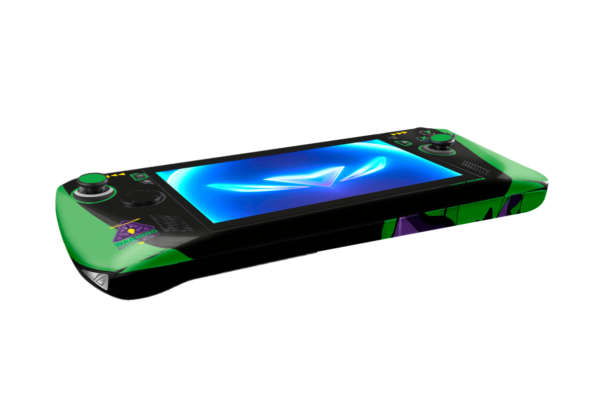 Evangelion Eva-01 Asus Rog Ally X Handheld Gaming Computer Skin