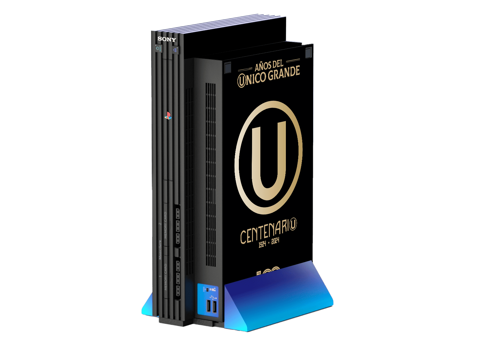 Universitario Centenario Skin Playstation 2 Fat