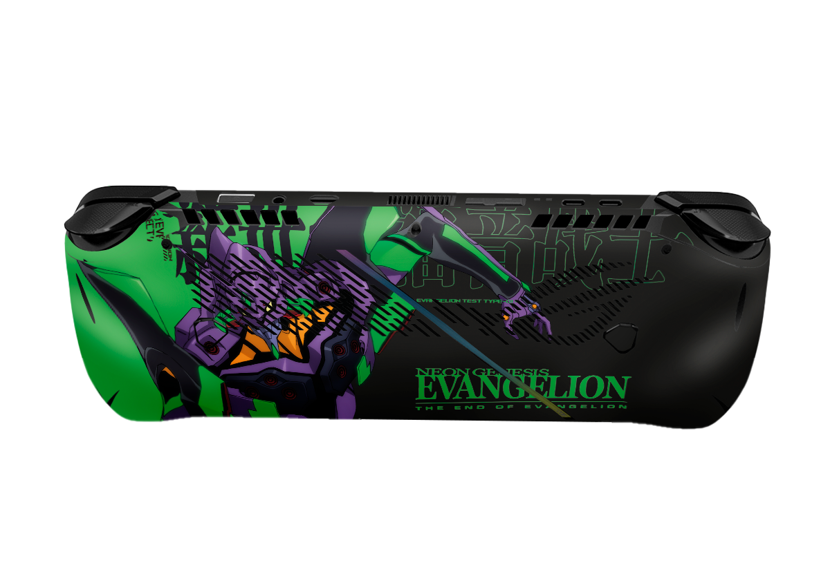 Evangelion Eva-01 Asus Rog Ally X Handheld Gaming Computer Skin