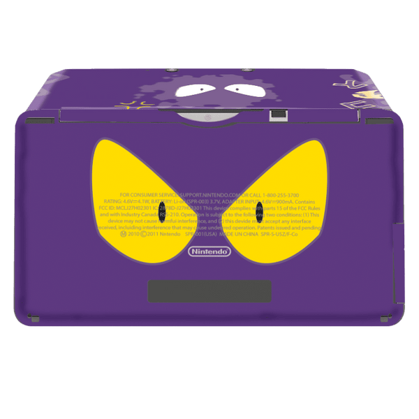 Skin para Nintendo 3Ds edición Pokemon Gastly – Xonebrand