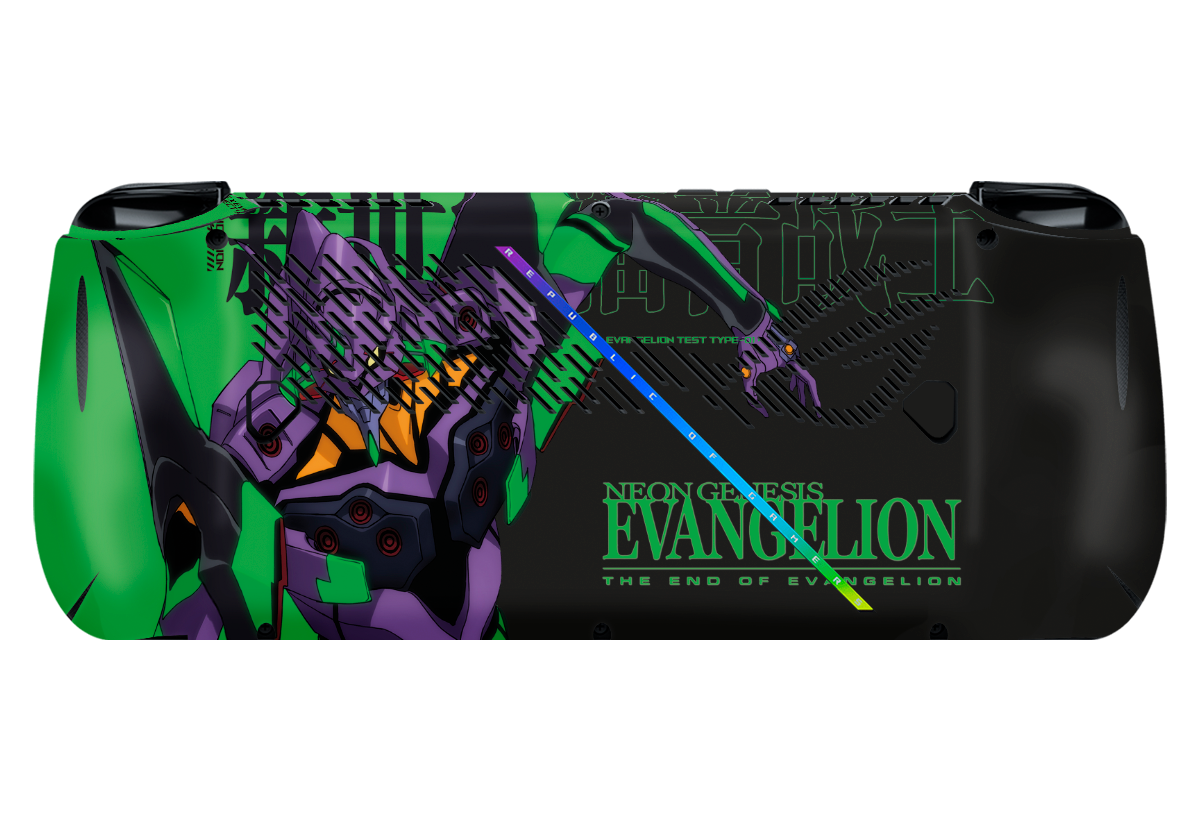 Evangelion Eva-01 Asus Rog Ally X Handheld Gaming Computer Skin