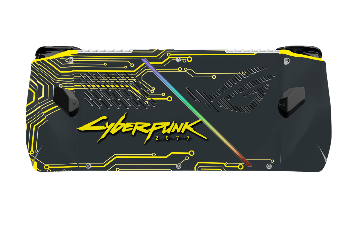 Cyberpunk Asus Rog Ally Handheld Gaming Computer Skin