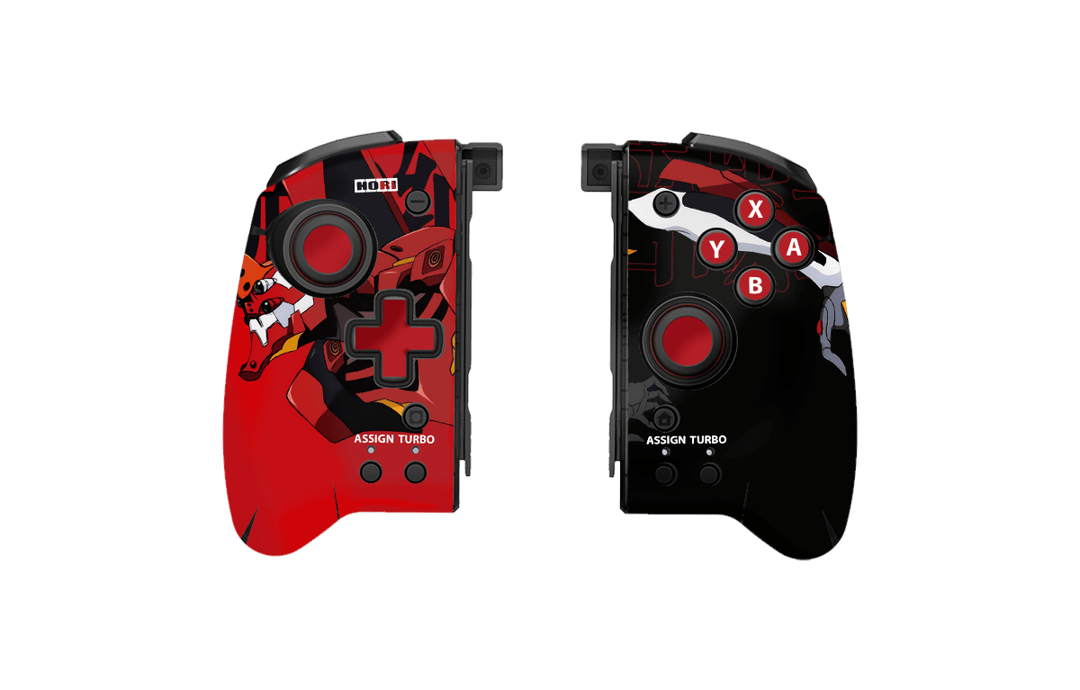 Evangelion Eva 02 Nintendo Switch Hori Split Pad Pro Skin Xonebrand