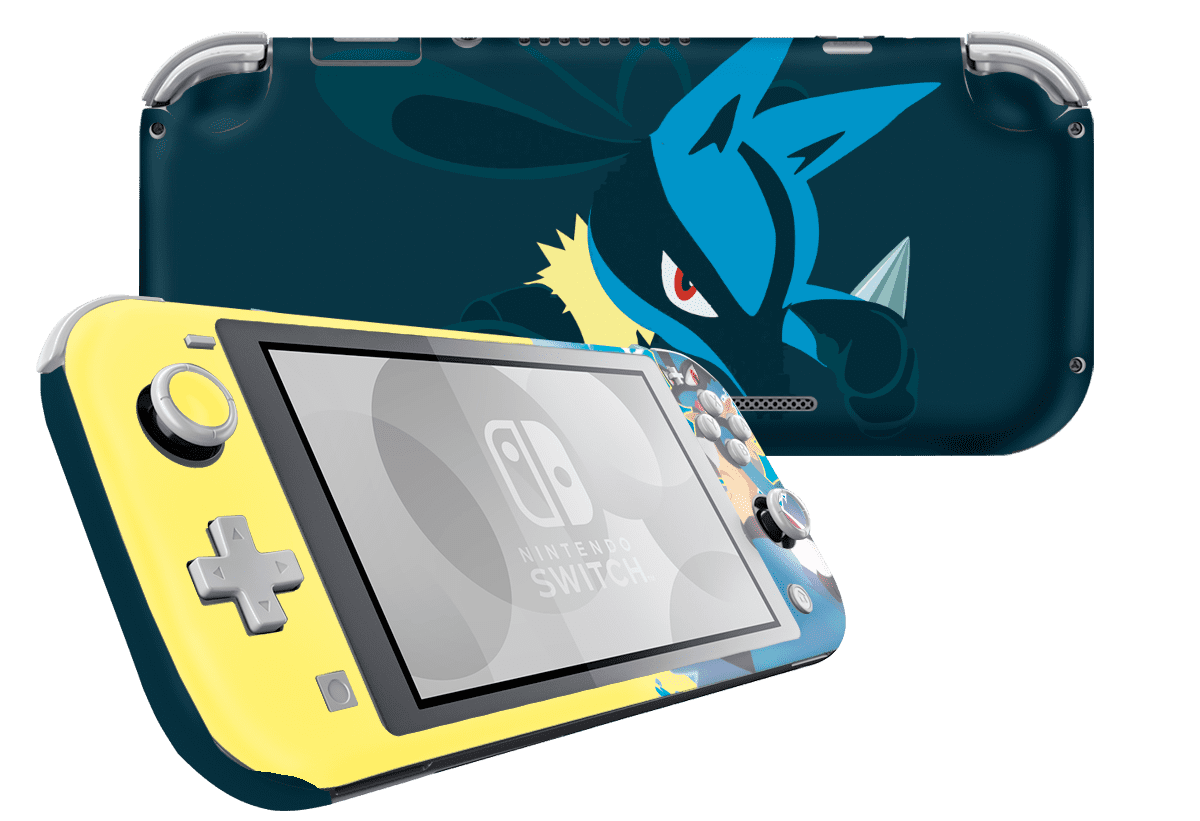 Pokemon Lucario Nintendo Switch Lite Skin