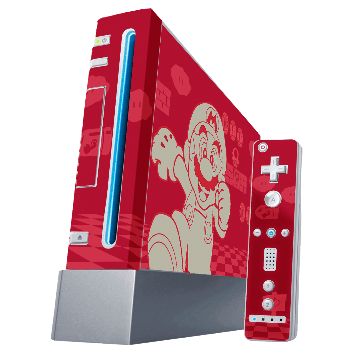 Super Mario &amp; Luigi Nintendo Wii Skin