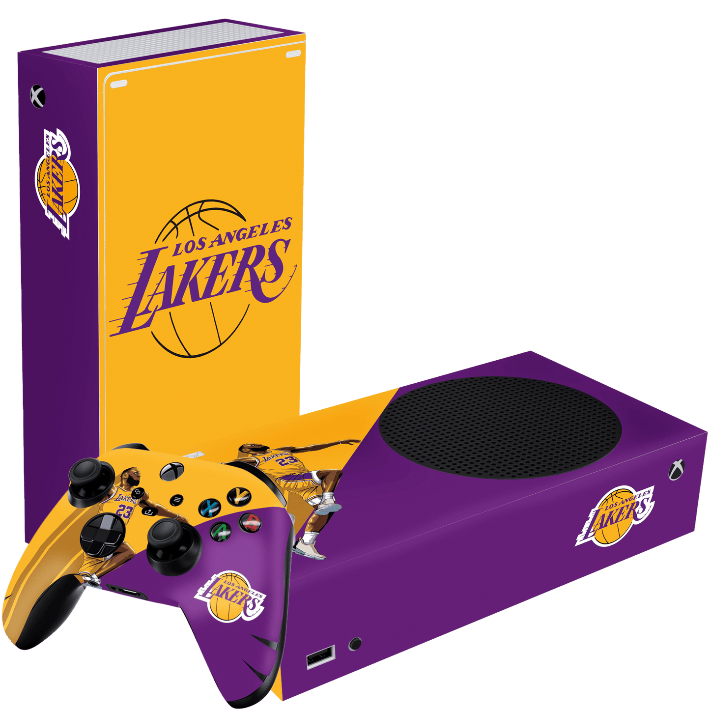 Lakers Xbox Series S Bundle Skin