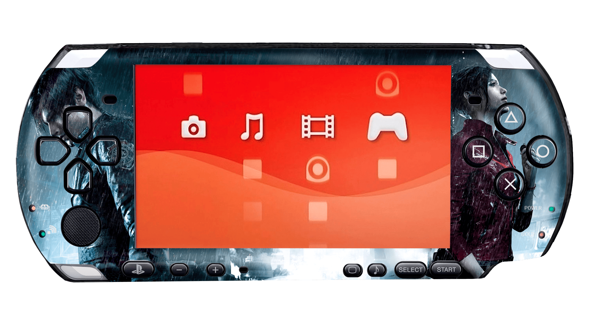 Resident Evil 2 Skin Playstation Portable (PSP) Xonebrand