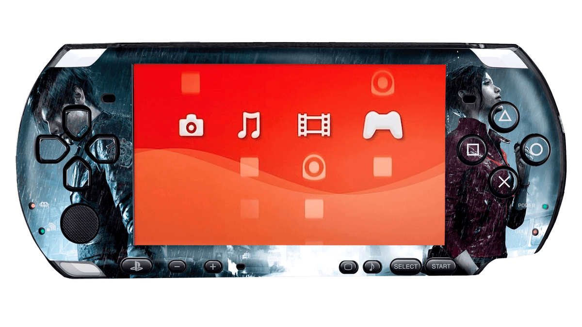 Resident Evil 2 Skin Playstation Portable (PSP) Xonebrand