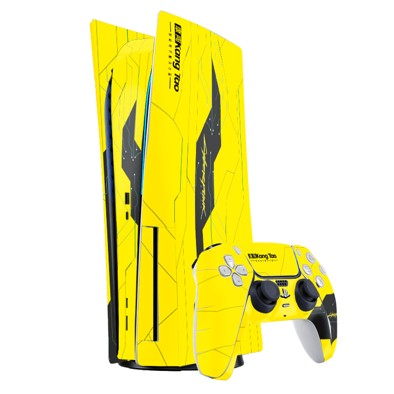 Cyberpunk Skin Playstation 5 Fat Xonebrand