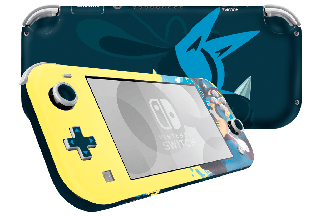 Pokemon Lucario Skin Nintendo Switch Lite Xonebrand