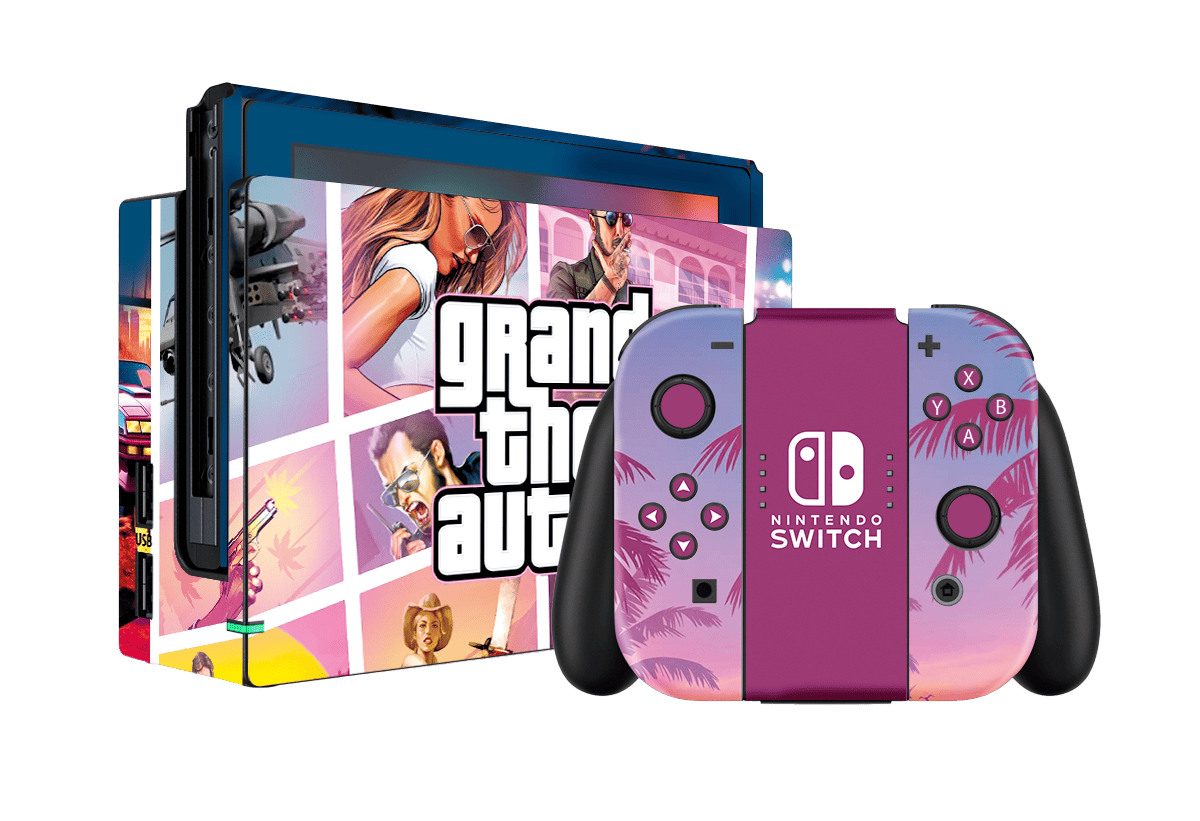 GTA Skin Nintendo Switch (2017) Xonebrand