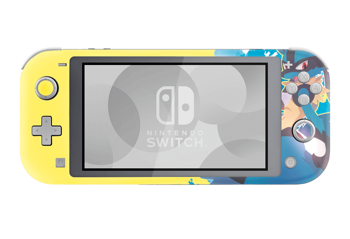 Pokemon Lucario Nintendo Switch Lite Skin