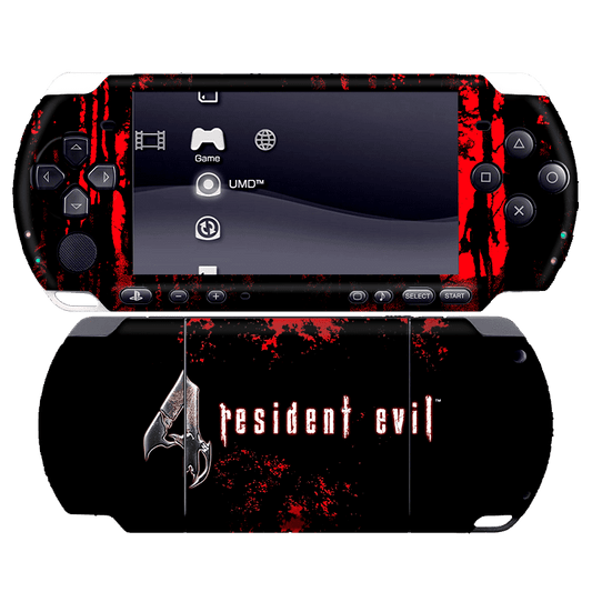 Resident Evil 4 PSP portátil para juegos Bundle Skin