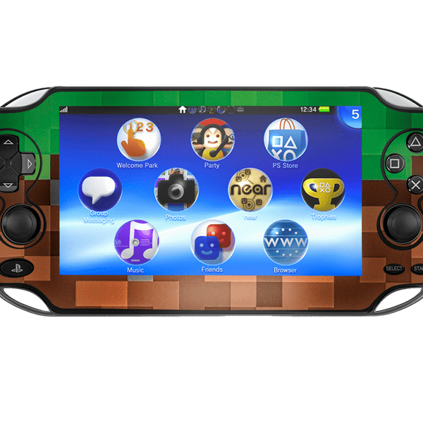 Minecraft Skin Playstation Portable PSVita Fat