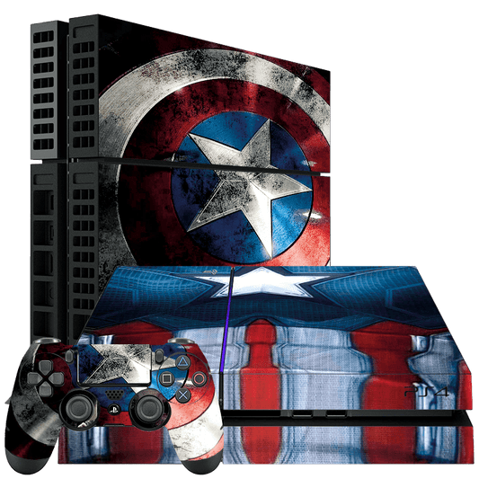 Capitán America PS4 Fat Bundle Skin