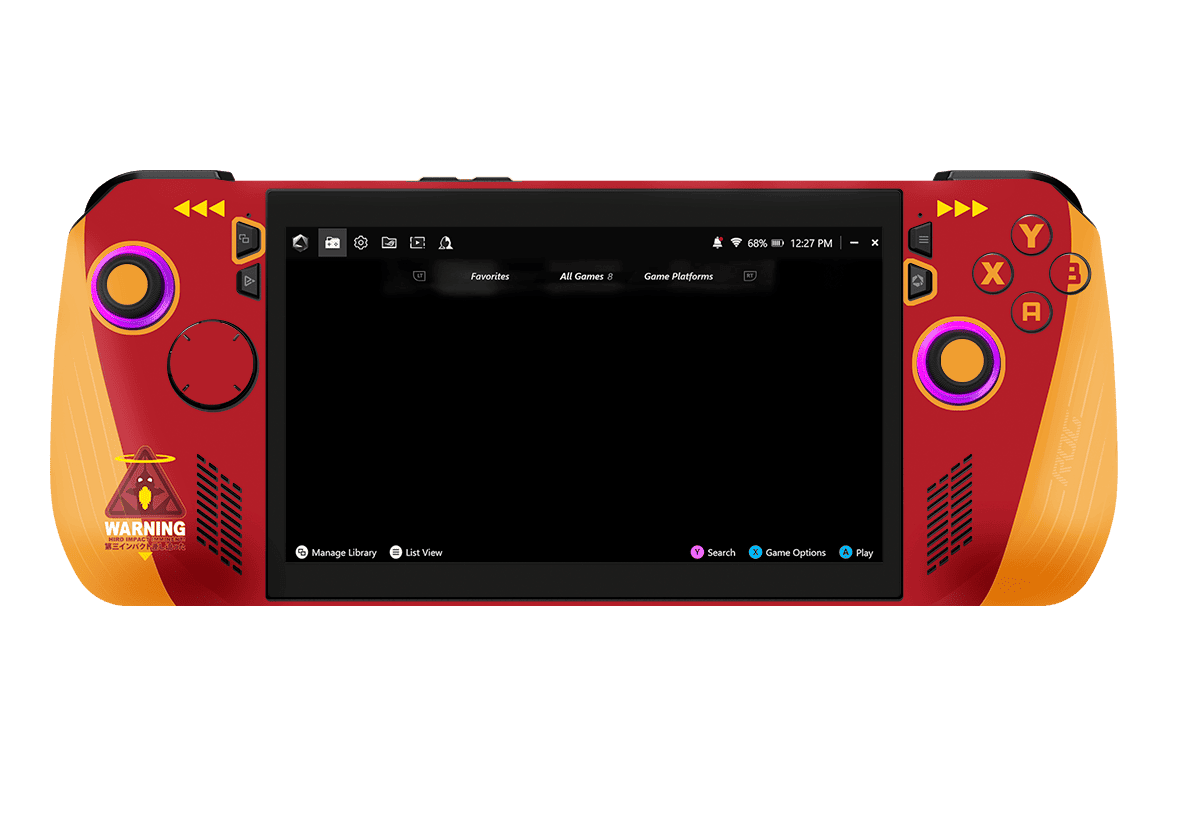 Skin para ASUS Rog Ally X edición Evangelion eva 02 – Xonebrand