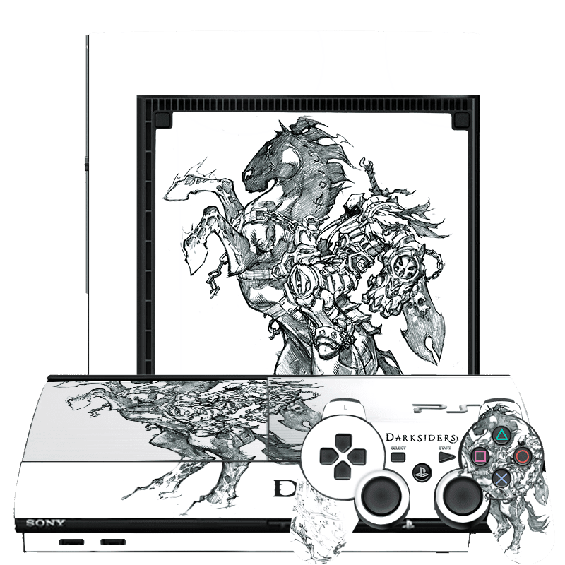 Darksiders Skin Playstation 3 Super Slim Xonebrand