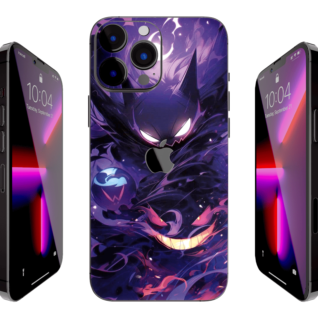 Pokemon Gengar Iphone 13 Pro Max Bundle Skin