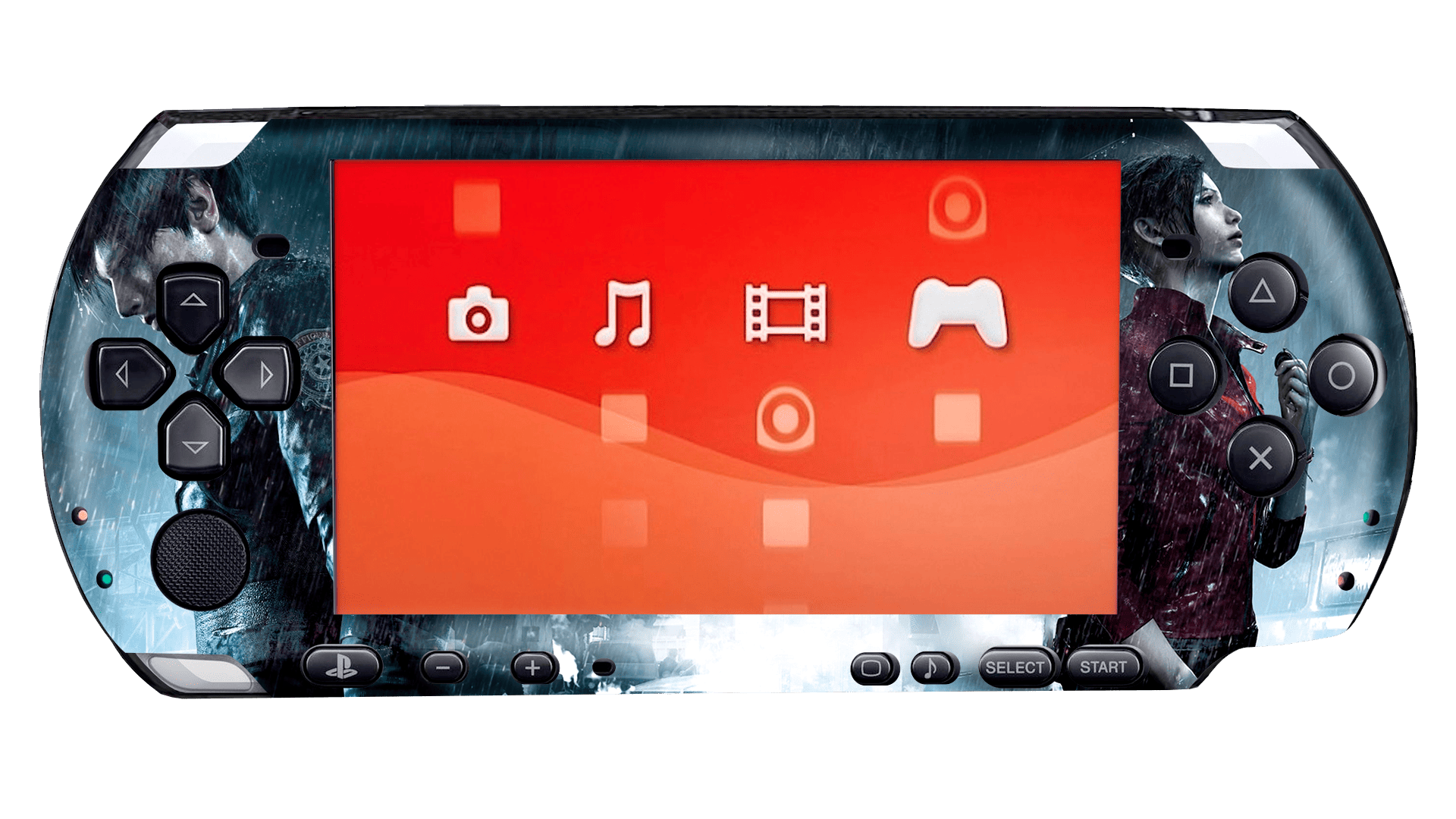 Resident Evil 2 Skin Playstation Portable (PSP)