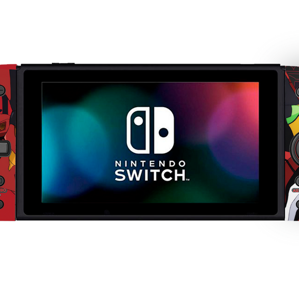 Evangelion eva 02 Skin Nintendo Switch Hori Control