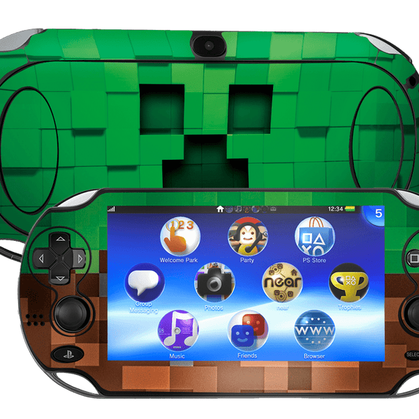 Minecraft Skin Playstation Portable PSVita Fat