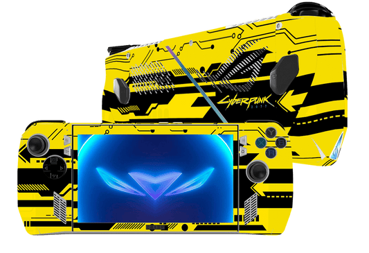 Cyberpunk Asus Rog Ally Handheld Gaming Computer Skin