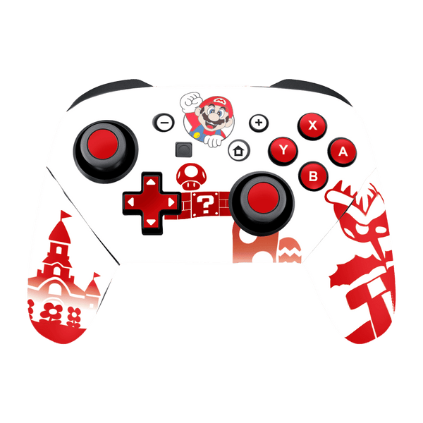 Super Mario Bros Skin Nintendo Switch Pro Controller Xonebrand