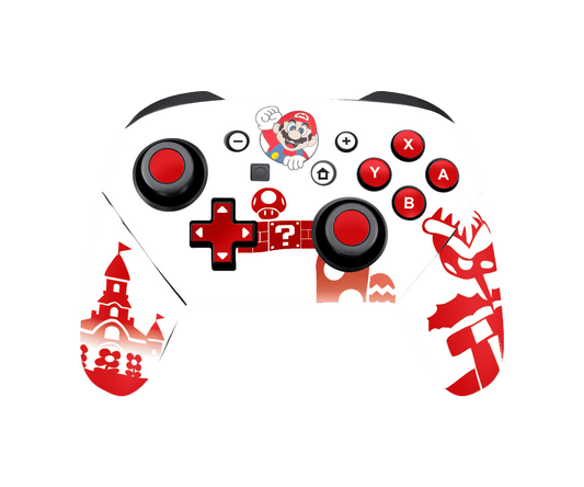 Super Mario Bros Skin Nintendo Switch Pro Controller Xonebrand