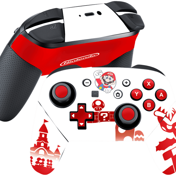 Super Mario Bros Skin Nintendo Switch Pro Controller Xonebrand