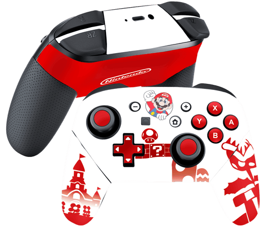 Super Mario Bros Skin Nintendo Switch Pro Controller Xonebrand