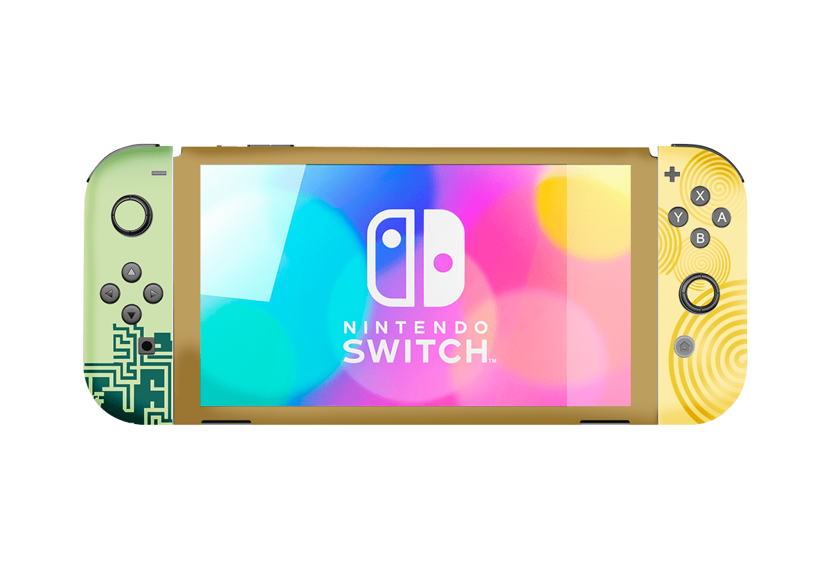 Zelda Tears of the kingdom Skin Nintendo Switch OLED (2021) Xonebrand