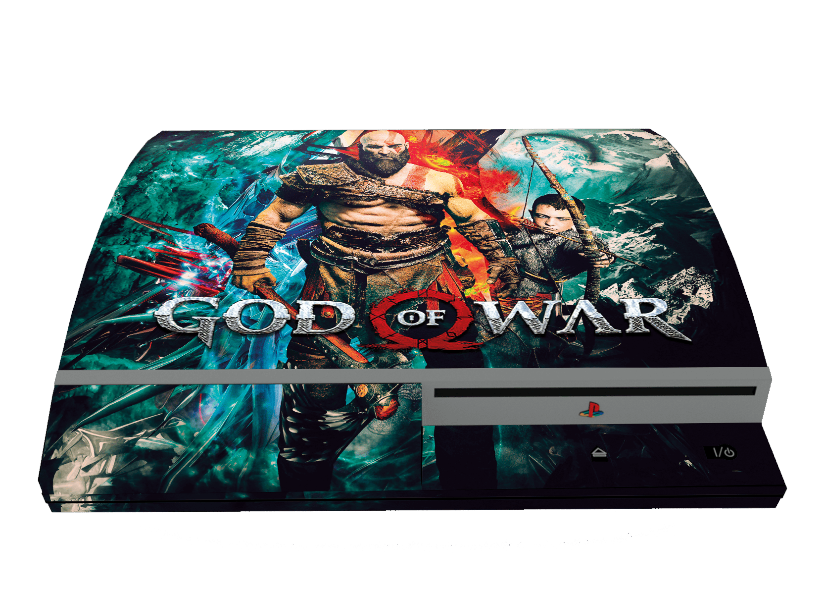 God of War Skin Playstation 3 Fat