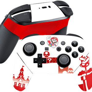 Mario Bros Nintendo Switch Pro Control Skin