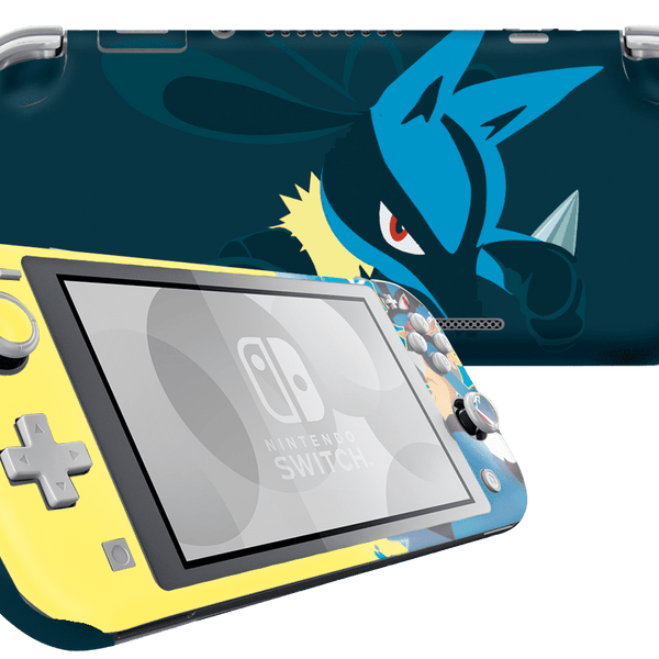 Pokemon Lucario Skin Nintendo Switch Lite