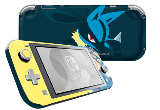 Pokemon Lucario Skin Nintendo Switch Lite