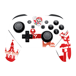 Mario Bros Nintendo Switch Pro Control Skin