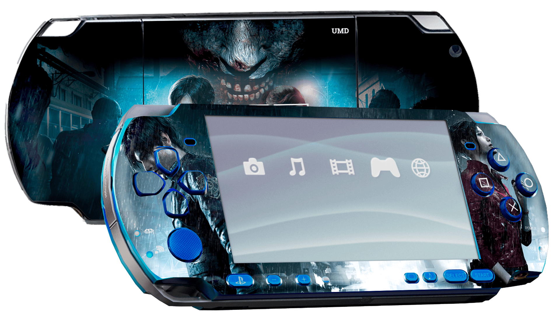 Resident Evil 2 Skin Playstation Portable (PSP) Xonebrand