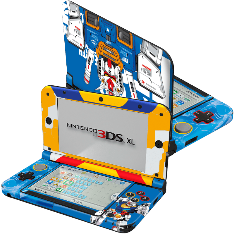 Gundam Skin Nintendo 3Ds XL (2012) Xonebrand