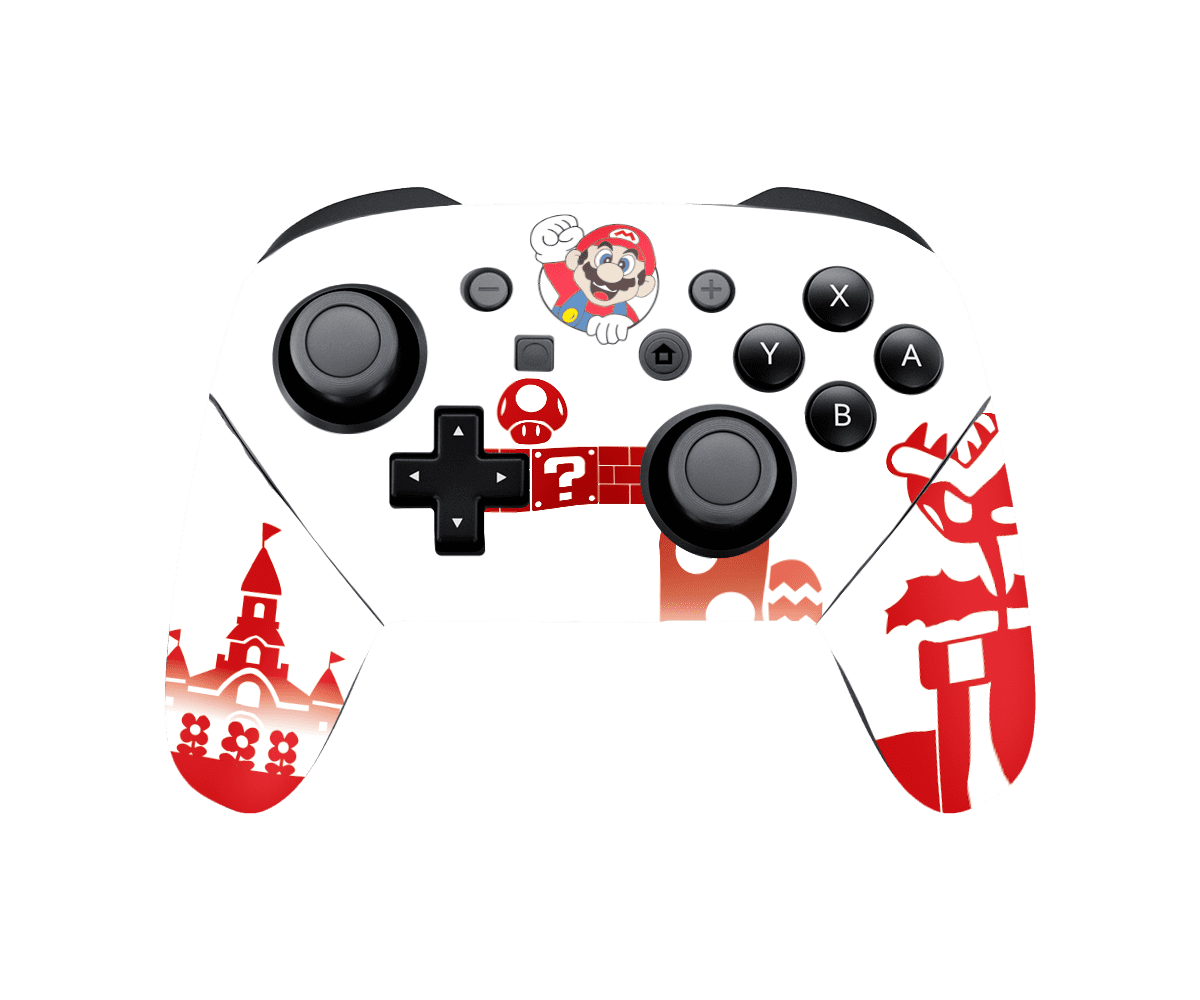 Super Mario Bros Skin Nintendo Switch Pro Controller