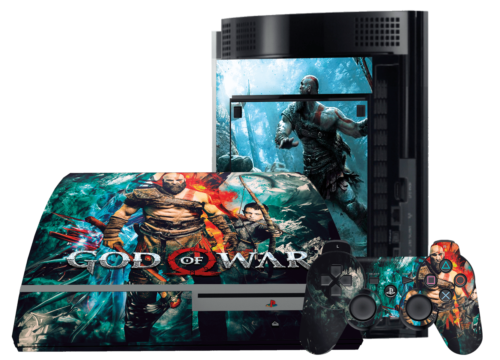 God of War Skin Playstation 3 Fat