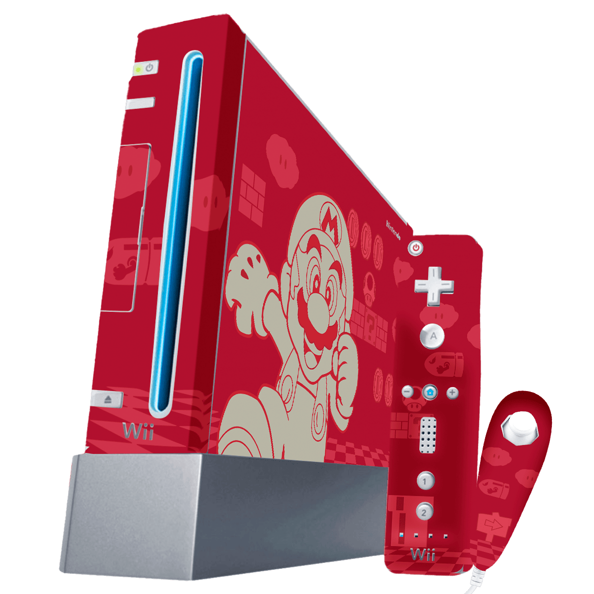 Mario Bros Skin Nintendo Wii (2006) Xonebrand