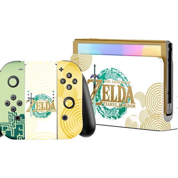 Zelda Tears of the kingdom Skin Nintendo Switch OLED (2021)